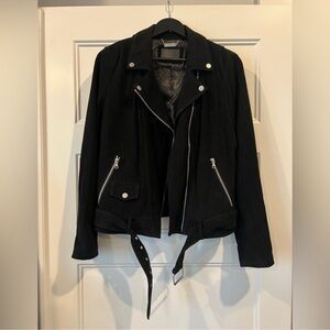UGGs excellent condition suede motorcycle jacket size large